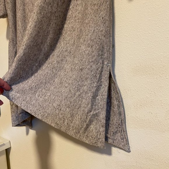 Handmade Ringer Short Sleeve Tee - Gray Triblend Jersey Plus Size 3X - Picture 4 of 4